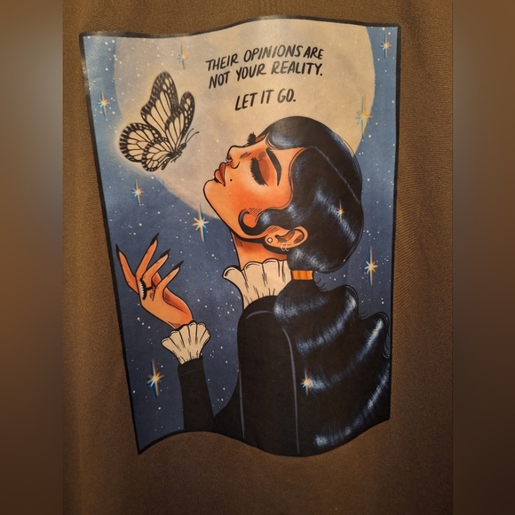 Romwe green graphic tee shirt - Picture 4 of 10